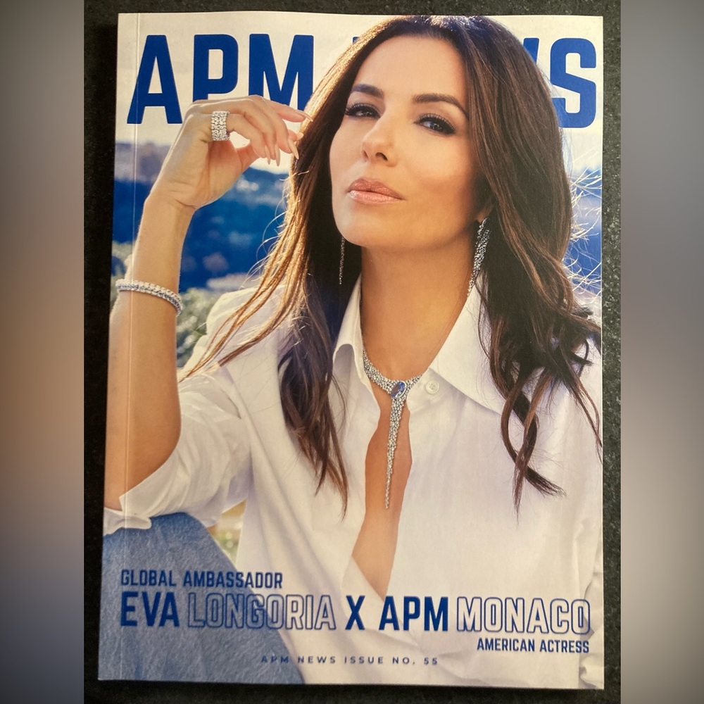 APM Monaco News Spring Issue #55 Eva Longoria & Charles Leclerc Edition Special